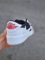 کتونی نایک ترویس اسکات / رنگ سفید مشکی / SSM - Image 4