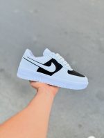 کتونی ایرفورس وان سفید مشکی / SSM