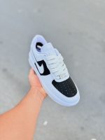 کتونی ایرفورس وان سفید مشکی / SSM - Image 3