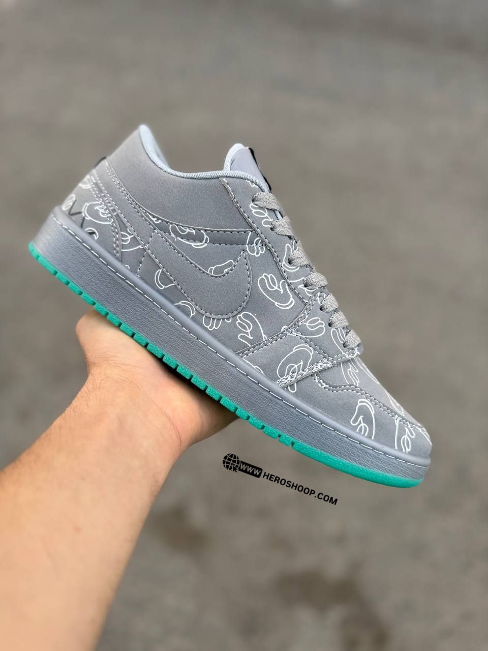 کتونی نایک کاز / طوسی - Image 2