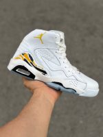 کتونی جردن 6 / سفید زرد / کد 640 - Image 2