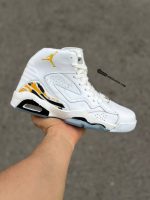 کتونی جردن 6 / سفید زرد / کد 640