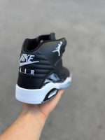 کتونی جردن سیکس مشکی سفید طوسی - Image 3