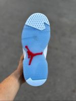 کتونی جردن سیکس مشکی سفید طوسی - Image 6