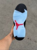 کتونی جردن سیکس / رنگ مشکی تمام / کد 616 - Image 5