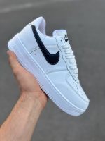 کتونی ایرفورس وان سفید مشکی / کد 112 - تصویر 2