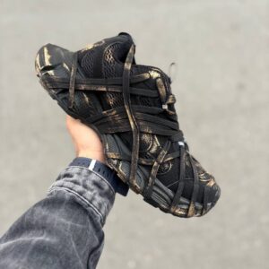 کتونی بالنسیاگا اسپایدر رنگ مشکی طلایی