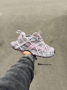 کتونی بالنسیاگا اسپایدر رنگ طوسی صورتی