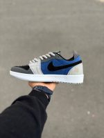 کتونی نایک وودو آبی طوسی مشکی / ساق کوتاه - Image 7