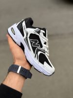 کتونی نیوبالانس 530 / رنگ سفید مشکی - تصویر 2