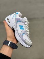 کتونی نیوبالانس 530 / رنگ سفید آبی - Image 2