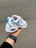 کتونی نیوبالانس 530 / رنگ سفید آبی - Image 3
