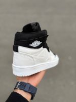 جردن وان ساقدار / رنگ سفید مشکی - تصویر 3