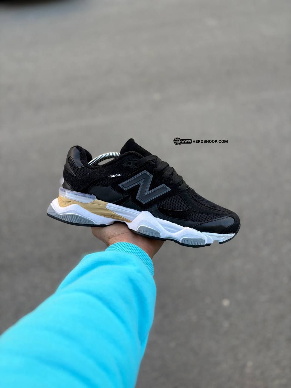 کتونی نیوبالانس 9060 / مشکی سفید / MMS