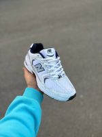 کتونی نیوبالانس 530 / رنگ سفید نقره ای - تصویر 3