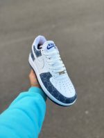 کتونی ایرفورس وان / سفید آبی لویی - Image 2