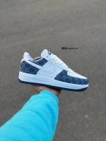 کتونی ایرفورس وان / سفید آبی لویی