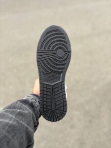 کتونی نایک وودو ساق دار آبی طوسی مشکی - Image 6