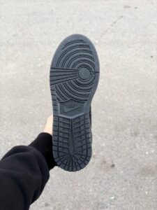 کتونی نایک وودو ساقدار مشکی طوسی / 1554 - Image 5