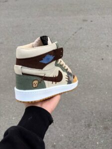 کتونی نایک وودو ساقدار رنگ اصلی / 1553 - Image 4