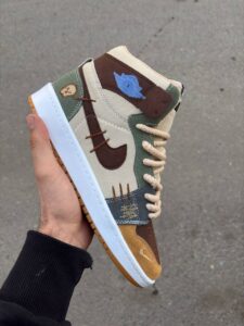 کتونی نایک وودو ساقدار رنگ اصلی / 1553 - Image 2