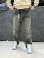 شلوار جین مردانه بگ استایل / کد 7206 - تصویر 2