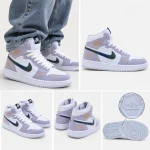 White-and-Lilac-High-Top-Jordan-1-Sneakers-Code-1140-heroshoop.com-view5.webp