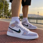 White-and-Lilac-High-Top-Jordan-1-Sneakers-Code-1140-heroshoop.com-view6.webp