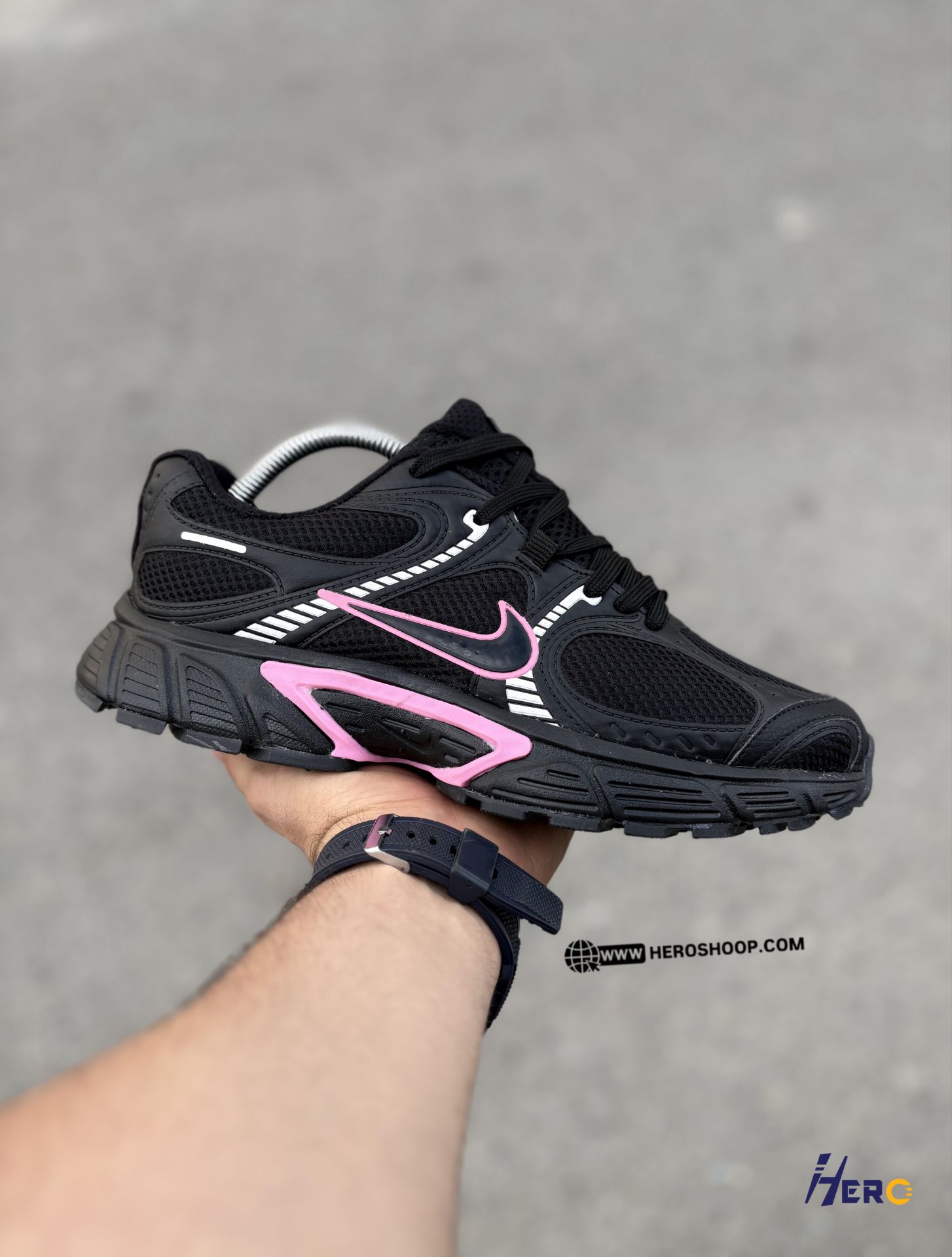 IMG_20260506_124437_153 کتونی اسپرت رانینگ نایک وی فایو کی V5K / مشکی تمام / کد 1152 - Image 1