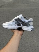 کتونی رانینگ نایک وی تو کی V2K / سفید طوسی نقره ای / کد 2132 - تصویر 5