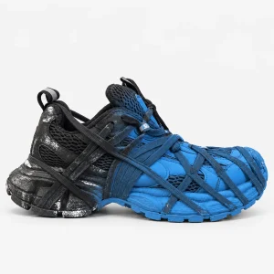 Balenciaga-Spider-Sneakers-–-BlackBlue-with-White-Custom-Details-Code-1161-www.heroshoop.com-View-1.webp