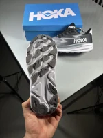 Hoka-model-comfortable-running-shoes-black-white-gray-heroshoop-view-4.webp