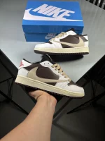 Nike-Jordan-One-Travis-Scott-Low-Top-Sneakers-White-Brown-heroshoop-view-1.webp