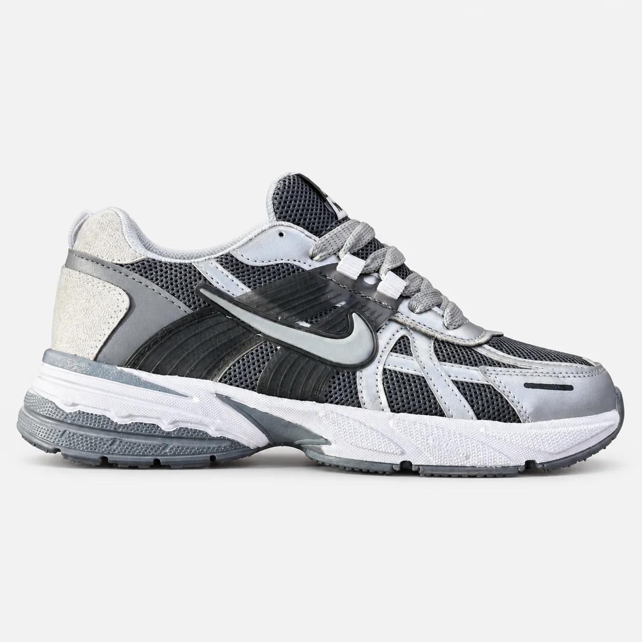 Nike V2K Comfortable Running Sneakers Silver-Grey Code 2134 (Master-Grade Quality) www.heroshoop.com view 1 Nike-V2K-Comfortable-Running-Sneakers-Silver-Grey-Code-2134-Master-Grade-Quality-www.heroshoop.com-view-1.webp