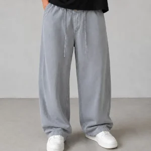 Baggy-style-fabric-pants-lyocell-fabric-premium-gray-color-suitable-for-the-season-heroshoop.webp