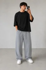 Baggy-style-fabric-pants-lyocell-fabric-premium-gray-color-suitable-for-the-season-heroshoop-view-1.webp