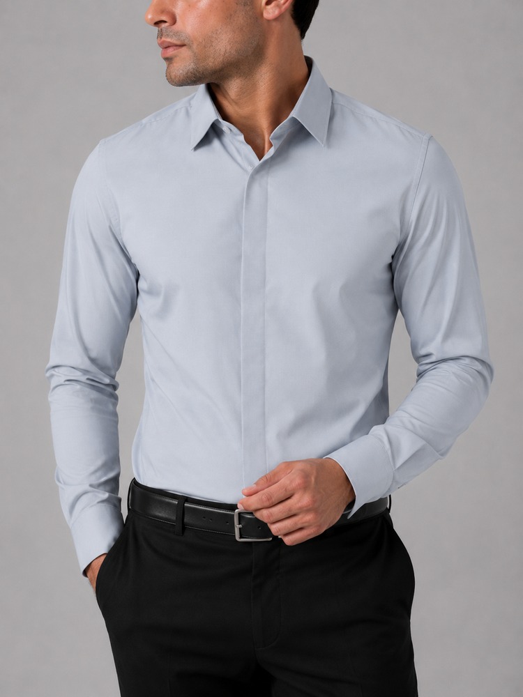 Men ice blue shirt with hidden button heroshoop Men-ice-blue-shirt-with-hidden-button-heroshoop.jpg