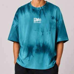 Turquoise-colored-watercolor-biscuit-pattern-cotton-sports-t-shirt-heroshoop.jpg