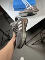 کتونی ادیداس مدل کلیماکول climacool رنگ طوسی قهوه ای - Image 5