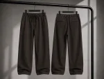 Baggy-pants-Lyocell-fabric-plain-brown-color-suitable-for-the-season-heroshoop-view-2.webp