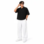 Mens-Lyocell-Shirt-Black-heroshoop.com-view2.webp