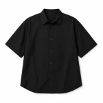 Mens-Lyocell-Shirt-Short-Sleeve-Black-heroshoop.com-view2.webp