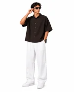 Mens-Lyocell-shirt-Brown-color-heroshoop.com-view2.webp