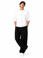 Natural-Lyocell-fabric-semi-bag-trousers-Long-length-108-cm-Black-heroshoop.com-view2.webp