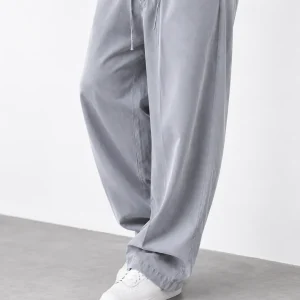 Natural-Lyocell-fabric-semi-bag-trousers-Long-length-108-cm-Solid-grey-heroshoop.com-view1.webp