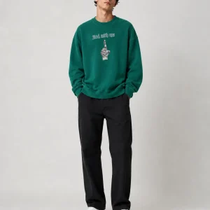 Heavyweight-3-thread-cotton-fleece-lined-sweatshirtjacket-–-green-www.heroshoop.com-view-2-2.webp
