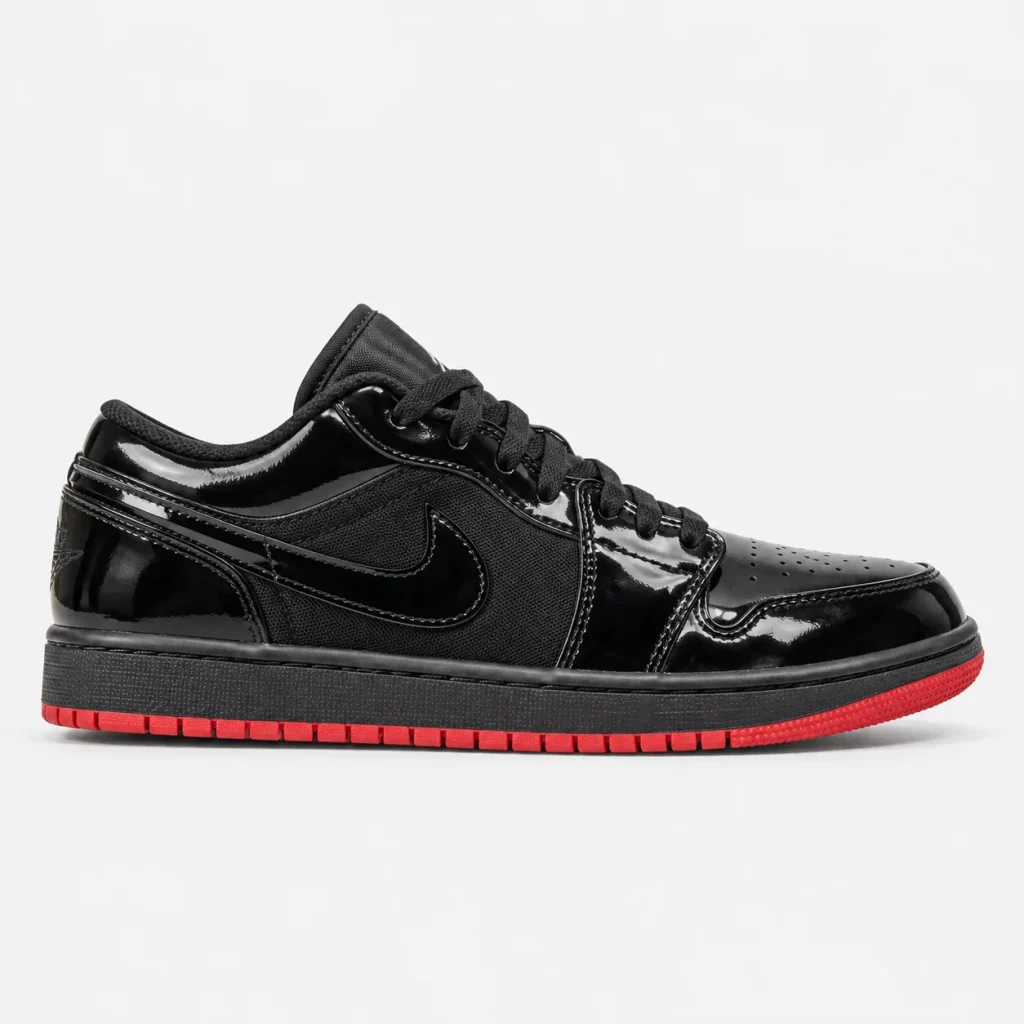 Jordan-1-Low-Sneakers-Black-with-Red-Sole-Code-4048-heroshoop.com-view1.webp