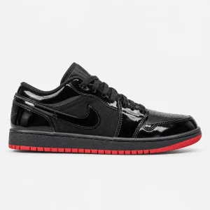 Jordan-1-Low-Sneakers-Black-with-Red-Sole-Code-4048-heroshoop.com-view1.webp