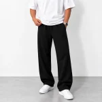 Mens-Natural-Lyocell-Trousers-Baggy-Fit-Black-Length-110-heroshoop.com-View-1.webp