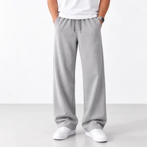 Mens-natural-Lyocell-trousers-Baggy-style-Grey-Length-110-heroshoop.com-view1.webp
